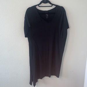 MB999 Long Asymmetrical Shirt